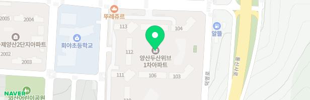 덕계동 두산위브1차 107동 필로티3,4라인 포켓놀이터2 지도 이미지