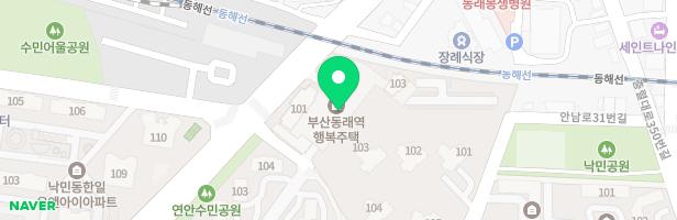 부산 동래역 행복주택 어린이놀이터 지도 이미지