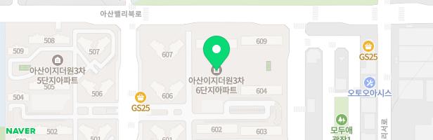 둔포이지더원6단지 어린이놀이터3(키즈룸) 지도 이미지