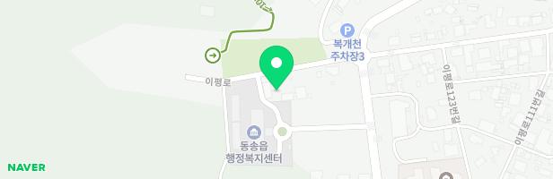 사문안천 어린이 수변공원 지도 이미지