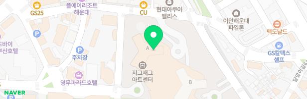 해운대엘시티더샵 A동 앞 3층 어린이놀이터 1 지도 이미지