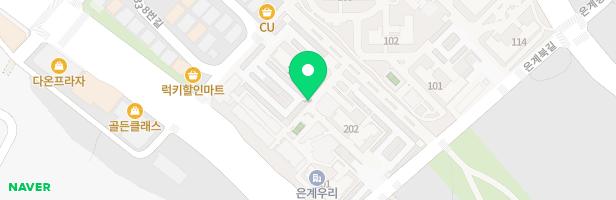 시흥은계LH2단지 아파트 201동 옆 놀이시설 지도 이미지