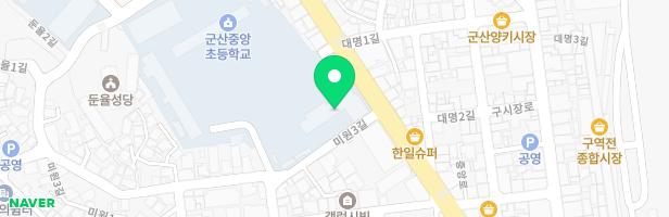 군산중앙유치원 내 실내 놀이시설 지도 이미지