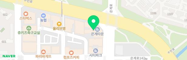 쿠우쿠우 은계점 지도 이미지