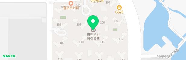 화전 우방아이유쉘 어린이놀이터-2 (113동 앞) 지도 이미지