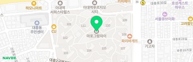 GS그랑자이 아파트 로스트밸리(111동 105동 사이) 지도 이미지
