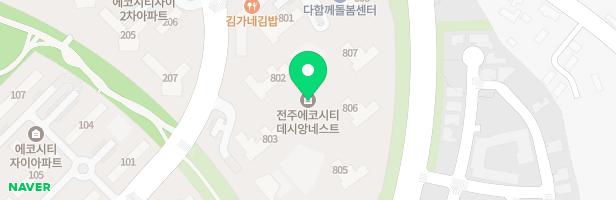 에코시티 데시앙 네스트 어린이놀이터2(803동 앞) 지도 이미지