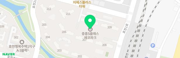 중흥S클래스에코파크 키즈룸 지도 이미지