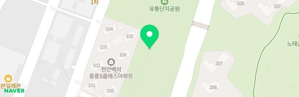 유통단지공원 지도 이미지