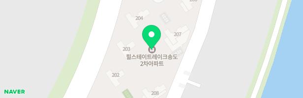 힐스테이트레이크 어린이 키즈카페 지도 이미지