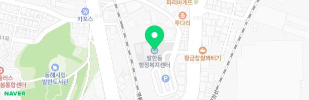 동호지구 바닷가책방마을 어린이놀이터 지도 이미지