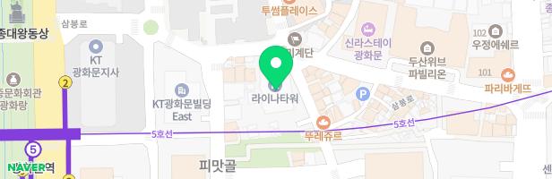 라이나생명 키즈나루 어린이집 지도 이미지