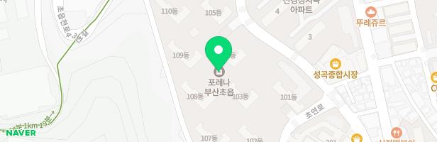 연지한화포레나아파트 106동 뒤 놀이시설(어린이놀이터 2번) 지도 이미지