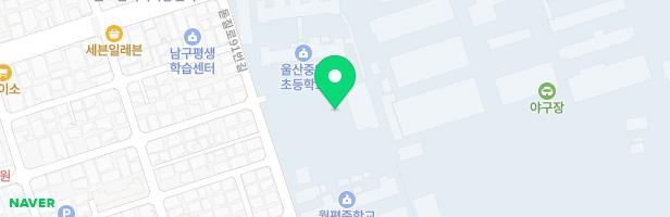 울산중앙초등학교 제2놀이시설 지도 이미지