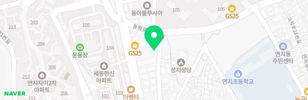 꿈나래어린이집 지도 이미지