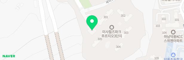 미사힐즈파크푸르지오 102동 어린이놀이터 지도 이미지