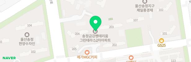 송정금강펜테리움2차 어린이집 실내놀이시설 지도 이미지