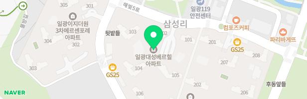 한신더휴센트럴포레 1단지 106동 앞 놀이시설 지도 이미지