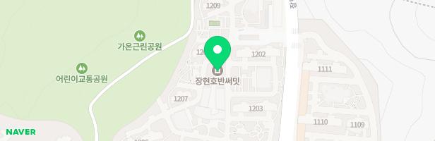 장현호반써밋아파트 어린이놀이터3(101동뒤) 지도 이미지