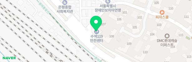 DMC롯데캐슬더퍼스트 APT 113동 114동사이 어린이놀이터4 지도 이미지