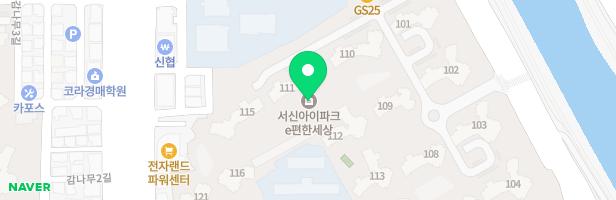 서신아이파크e편한세상 어린이놀이터3 (116동 앞) 지도 이미지