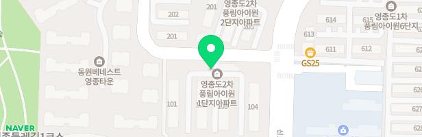 풍림아이원 3-1-1단지 놀이터 지도 이미지