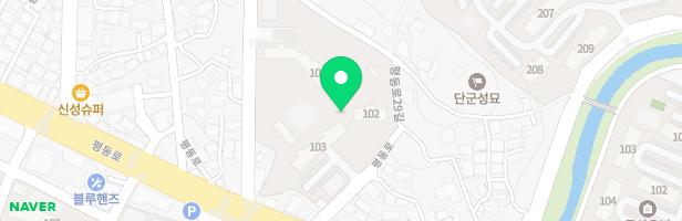 동산오투그란데아파트103동앞놀이터 지도 이미지