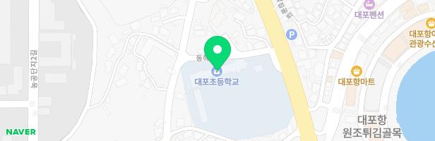 대포초등학교 병설유치원 실외놀이시설 지도 이미지