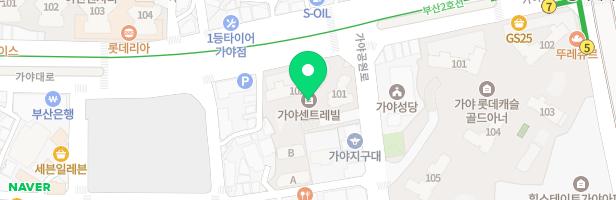 가야센트레빌아파트 어린이놀이터 지도 이미지