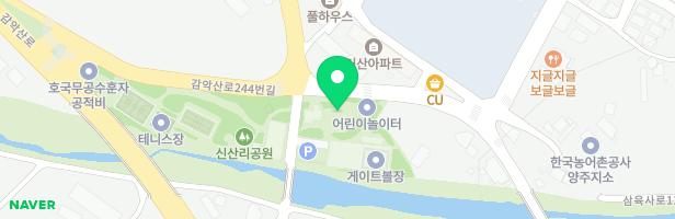 신산 아이누리 놀이터 지도 이미지