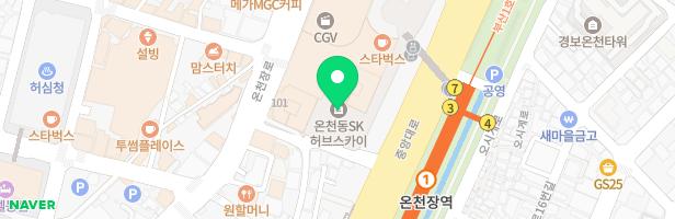 콩순이키즈카페 동래점(실내) 지도 이미지