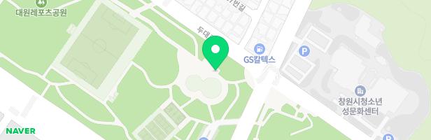 대원근린공원 물놀이장 지도 이미지