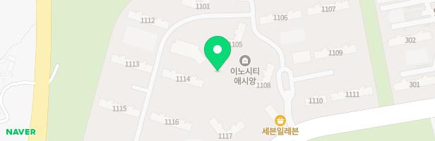 이노시티애시앙 부영아파트 - 물놀이터(어린이집앞) 지도 이미지