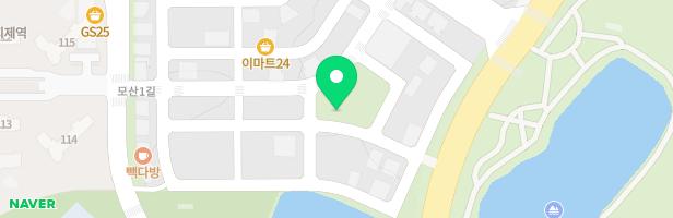 내일어린이공원 놀이시설 지도 이미지
