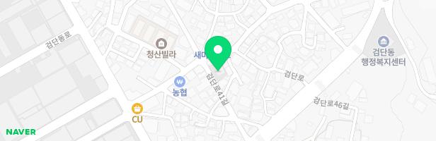 꼼지락 지도 이미지