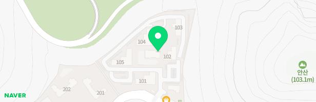 창원가포LH아파트 1단지 105동 옆 유아용놀이터 지도 이미지
