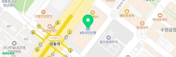 헬로파크 영통점 지도 이미지