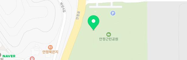 안정공원 어린이놀이시설(놀이형 세족장) 지도 이미지