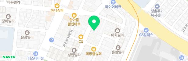 신명유치원 실외놀이시설 지도 이미지