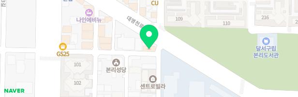 태경 청진동 해장국 본리4호점 어린이놀이시설 지도 이미지