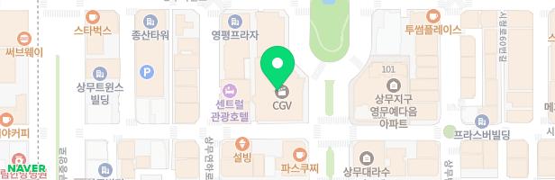 바운스 광주 상무점 어린이놀이시설 지도 이미지