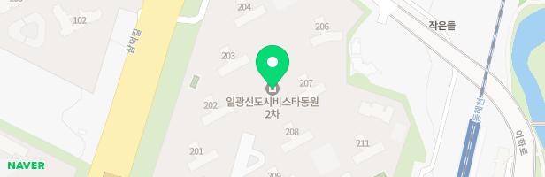 일광비스타동원2차 210동 어린이놀이터 지도 이미지