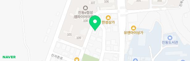 처가집양념치킨 진동점 지도 이미지