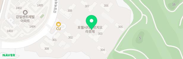 하남 감일지구 C3블럭 공동주택 어린이놀이터2 지도 이미지