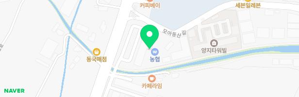 경주농협 로컬푸드직매장 내 실내놀이시설 지도 이미지