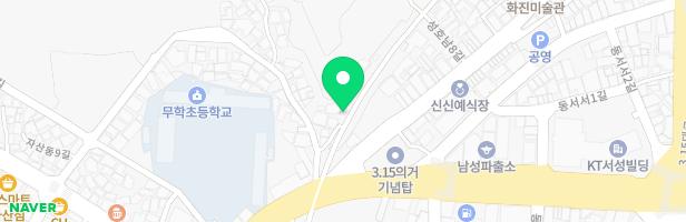 추산공원 유아숲체험원 지도 이미지