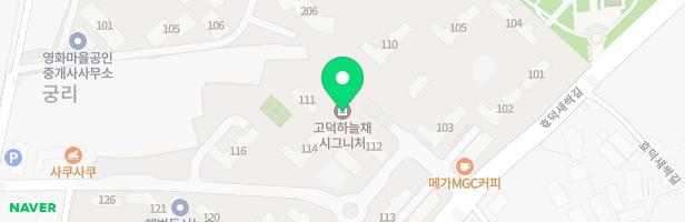 평택고덕하늘채시그니처 아파트 어린이놀이터2(109동) 지도 이미지