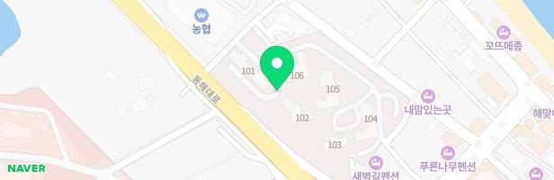 봉포코아루 어린이놀이터1 지도 이미지