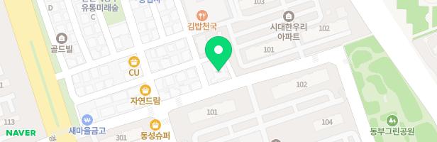 동산천사어린이집 실외놀이터 지도 이미지