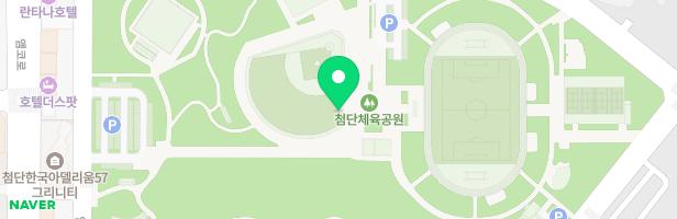첨단 체육공원 숲놀이터 지도 이미지